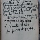 Un homme et son péché 1941 / Éditions du Vieux Chêne