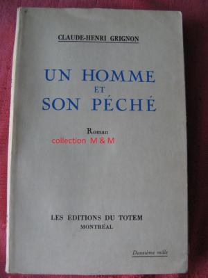Page couverture première édition originale 1933