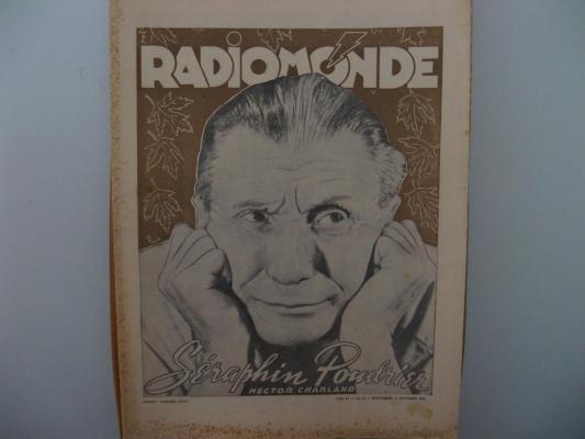 Journal Radio Monde octobre 1942